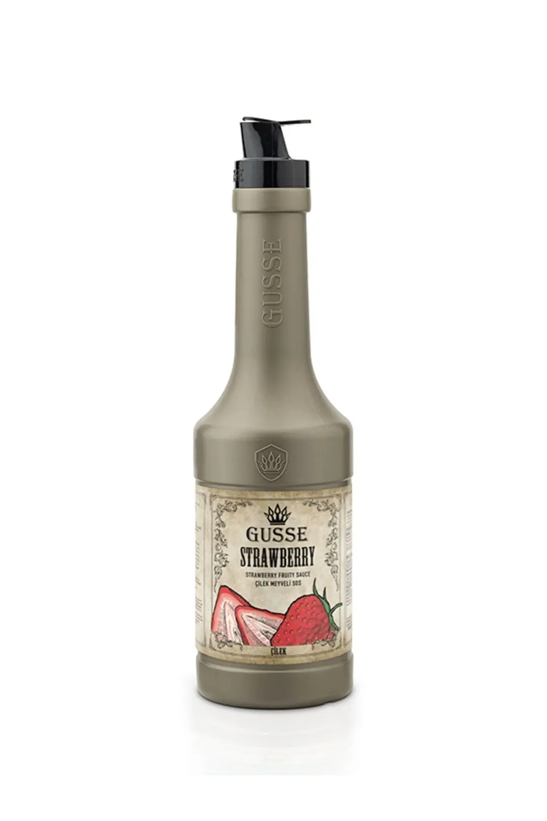 Çilek Meyveli Sos 1.1 Kg- Milkshake, Smoothie ve Kokteyller İçin