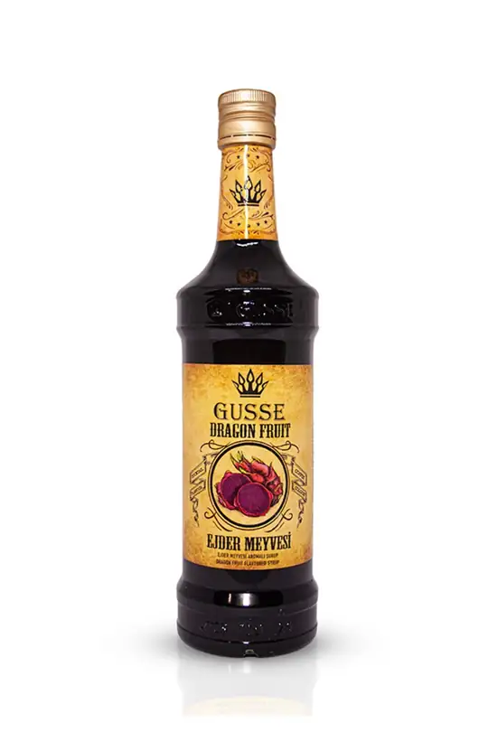 Ejder Meyvesi Şurubu 700 ml – Kokteyl ve Kahve Kullanımı İçin Profesyonel Aroma