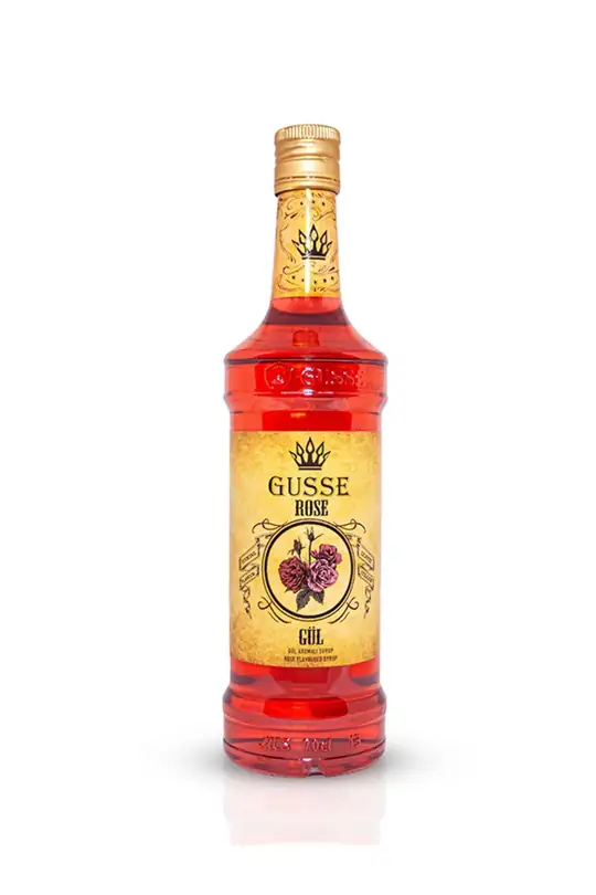 Gül Şurubu 700 ml – Kokteyl ve Kahve Kullanımı İçin Profesyonel Aroma