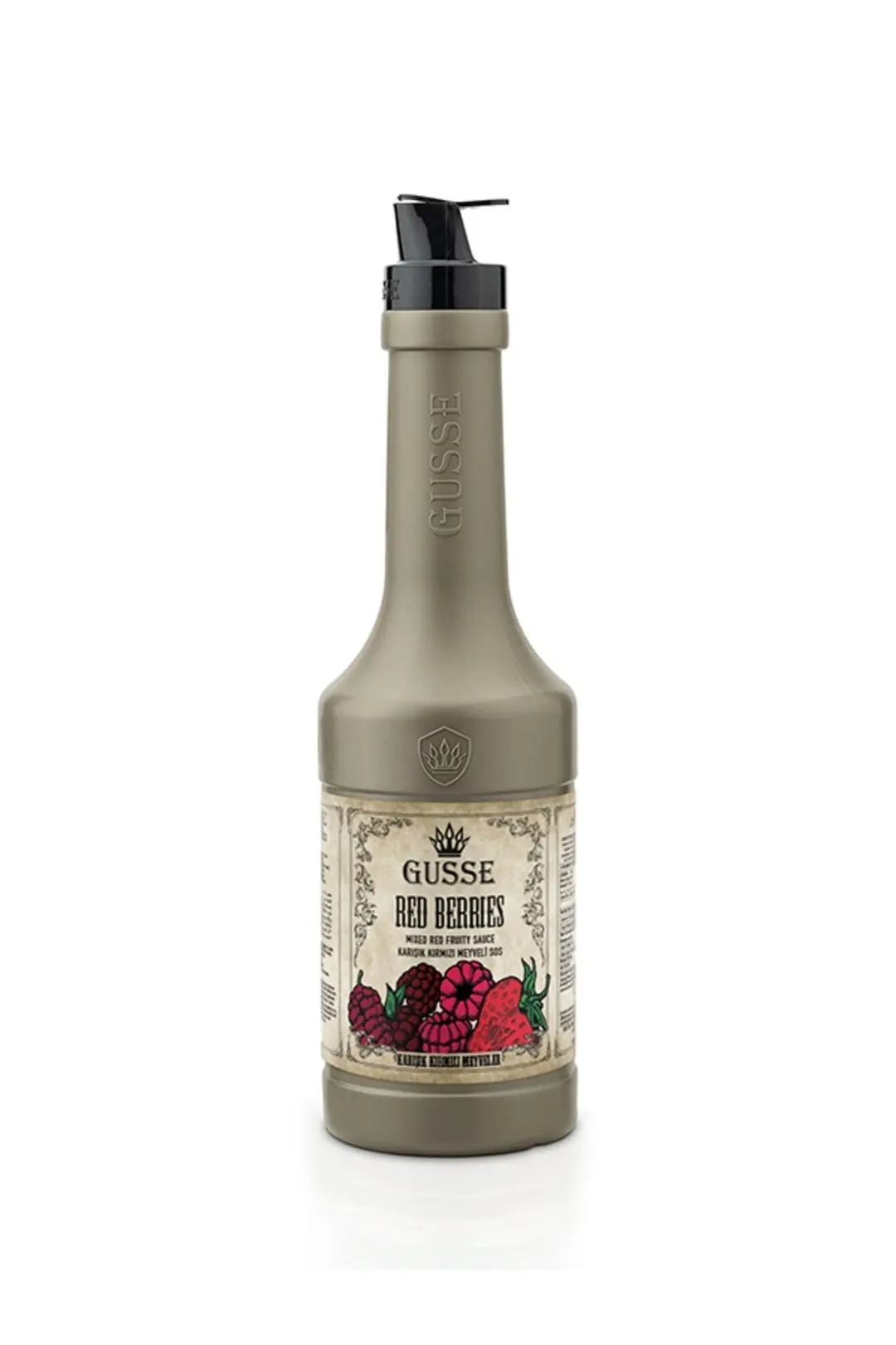 Kırmızı Meyveli Sos 1.1 kg- Milkshake, Smoothie ve Kokteyller İçin
