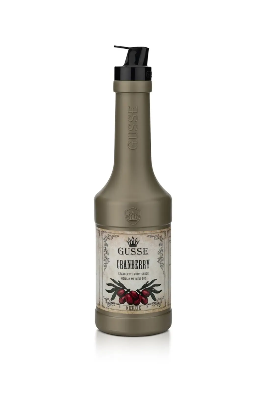 Kızılcık Meyveli Sos 1.1 Kg- Milkshake, Smoothie ve Kokteyller İçin