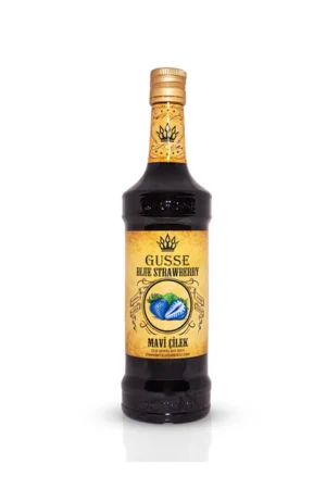 Mavi Çilek Şurup 700 ml – Kokteyl ve Kahve Kullanımı İçin Profesyonel Aroma