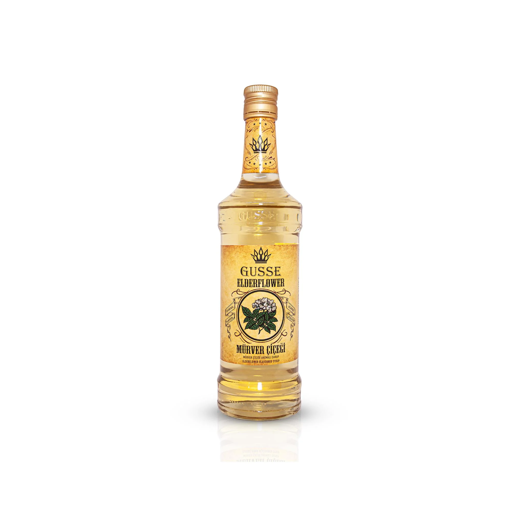 Mürver Çiçeği Şurubu 700 ml – Kokteyl ve Kahve Kullanımı İçin Profesyonel Aroma