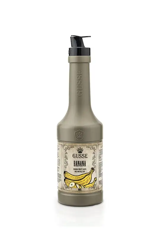 Muz Meyveli Sos 1.1 Kg- Milkshake, Smoothie ve Kokteyller İçin