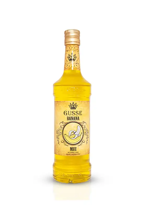 Muz Şurubu 700 ml – Kokteyl ve Kahve Kullanımı İçin Profesyonel Aroma