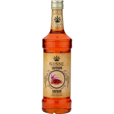 Safran Şurubu 700 ml – Kokteyl ve Kahve Kullanımı İçin Profesyonel Aroma