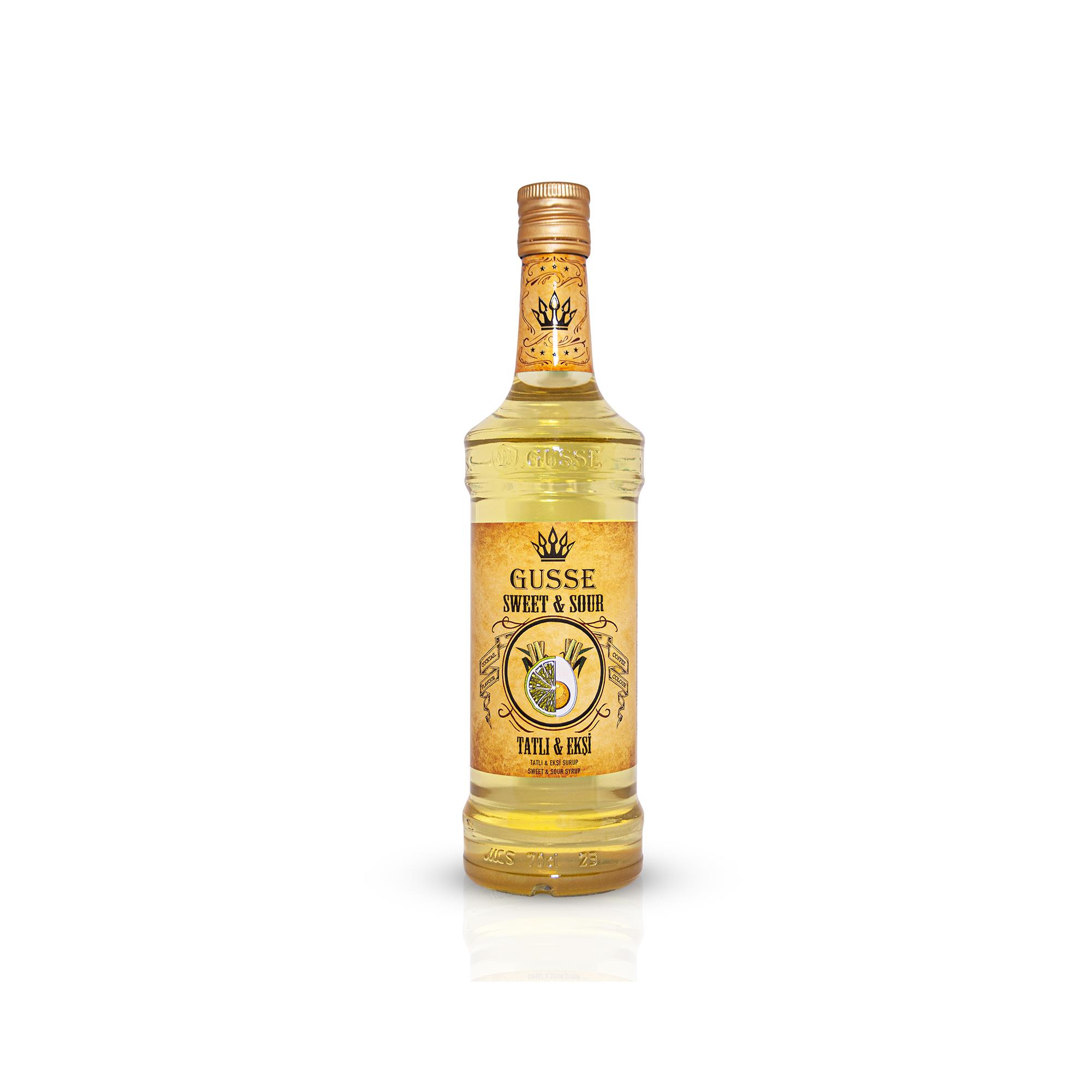 Tatlı Ekşi Şurubu (Sweet & Sour) 700 ml – Kokteyl ve Kahve Kullanımı İçin Profesyonel Aroma