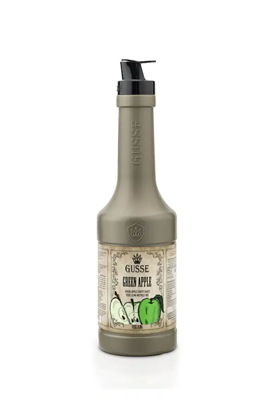 Yeşil Elma Meyveli Sos 1.1 Kg- Milkshake, Smoothie ve Kokteyller İçin