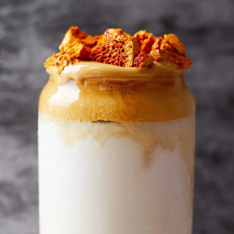 Crunchy Toffee Iced Coffee