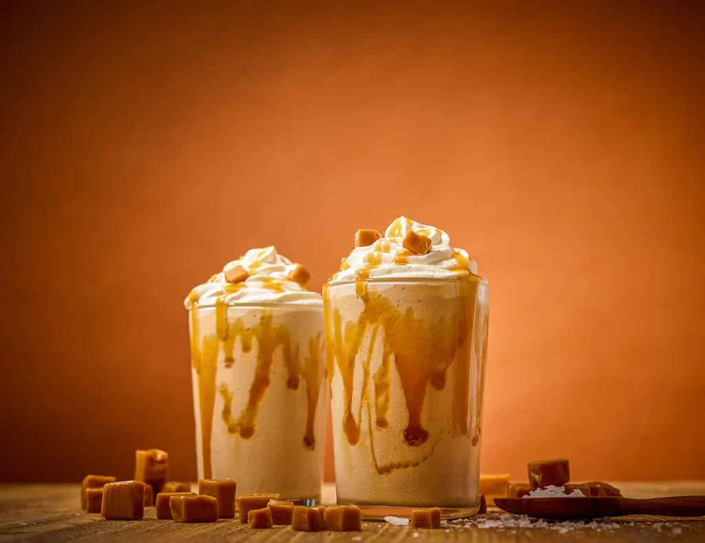 Golden Caramel Frappe