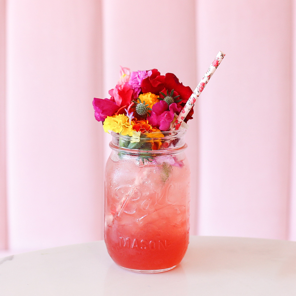 Pink Blossom Mojito